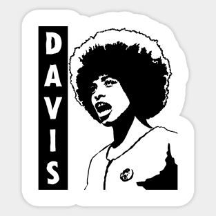 Angela Davis Sticker